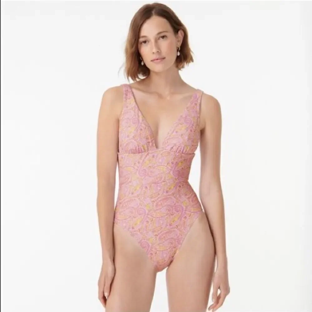 NWT J.Crew Eco plunge swimsuit. Size 4